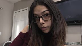 Harmony begs for mercy on all fours