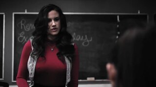 Anal porn in a classroom with plenty of taboo implications