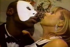 White lady IR fucked by masked BBC lover