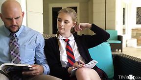 Wild shortie Melody Marks is more than ready to ride strong fat prick