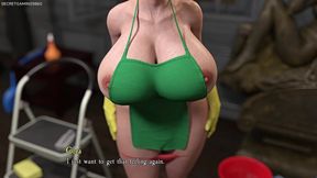 3D Shadow Sex Game Fun - Mom Hentai Gets Rough Fisted & Squirted by Sons