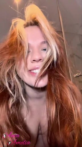 Was That Too Much? Xxxl Dildo, Nylon &amp; Dripping Wet