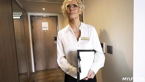 Slutty MILF Is Creampied By Old Man