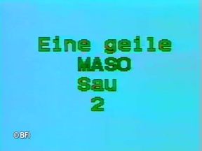 Vintage bondage action for brunette chick