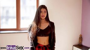 Latina teen shy 18 gets penetrated by mysterious Peruvian stranger