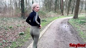 German Bitch Takes a Load of Jizz in Her Charming Butthole from a Stranger She Met