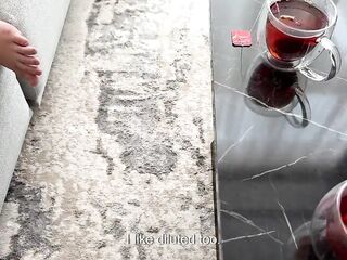 Mamma Was Away. Her Superlatively good Ally From Upstairs Needed Salt... and My Knob. Full Free