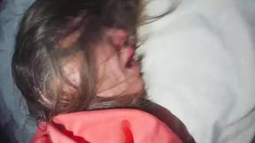 Real cheating.Wife takes turns fuck her husband&#039;s friends.