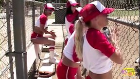 A Massive Lesbian Orgy by the Pool Can Make Any of These Coeds Cum