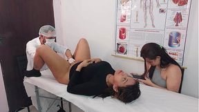 Lesbian couple went to a male gynecologist