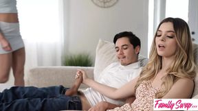 Swapdaughter Molly Little shows MILF Katrina Colt the perks of being &quot;Freeuse&quot; - S7:E5