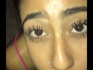 He humiliated this bitch, she deserves it, she's stupid